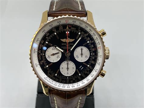 vintage rose gold breitling|breitling navitimer 01 rose gold.